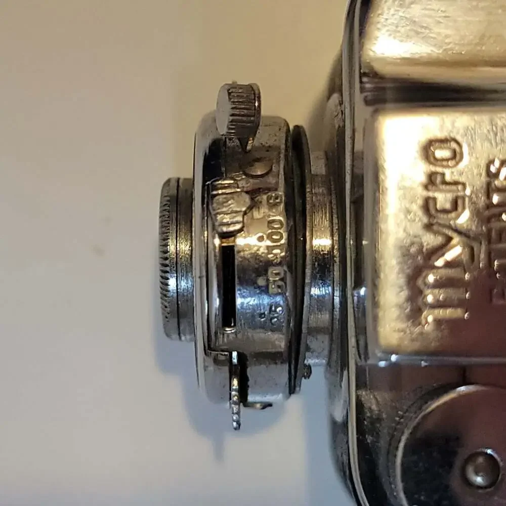 Vintage Mycro Subminiature Spy Camera - Sanwa Co. Ltd. Made in Japan w/ Leather